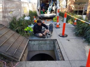 450mm stormwater pipe relining at Dee Why Grand